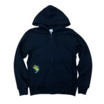 アルクマジップアップパーカー黒